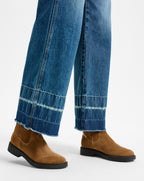 Veronica Beard Creswell Shearling Mid-Calf Boot - Hazelwood