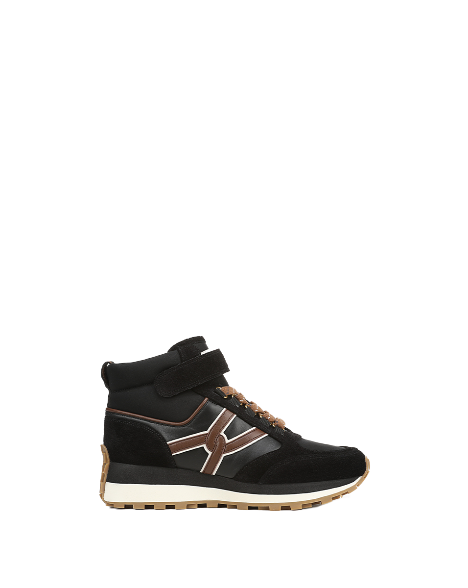Valentina Hiker Sneaker in Black | Veronica Beard