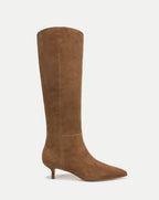 Veronica Beard Lisa Kitten-Heel Boot - Hazelwood
