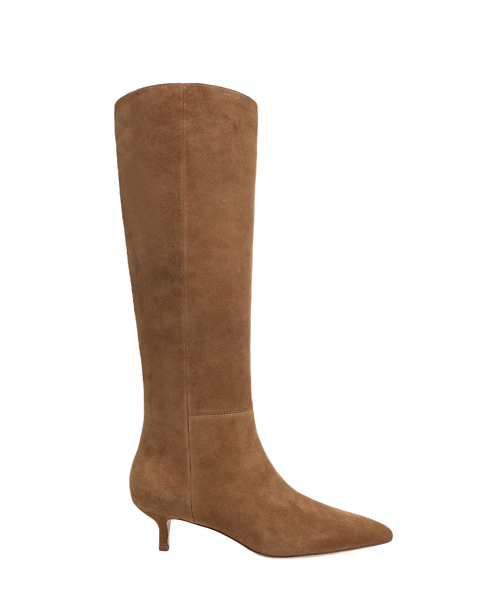 Veronica Beard Lisa Kitten-Heel Boot - Hazelwood
