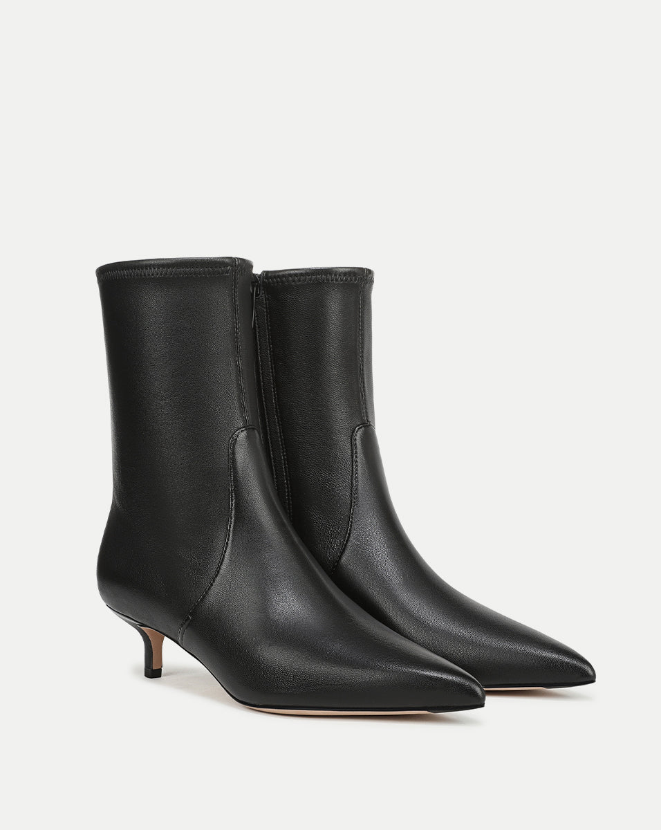 Veronica Beard Lisa 45 Stretch Boot in Black
