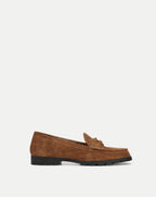 Veronica Beard Penny Lug-Sole Loafer - Hazelwood