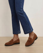 Veronica Beard Penny Lug-Sole Loafer - Hazelwood