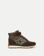 Veronica Beard Valentina Hiker Sneaker - Cypress/Espresso
