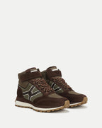 Veronica Beard Valentina Hiker Sneaker - Cypress/Espresso