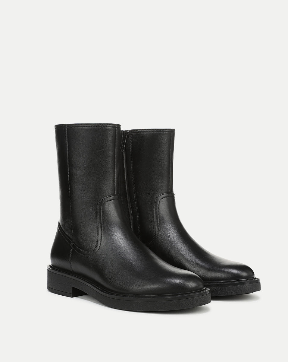 Creswell Mid-Calf Boot in Black