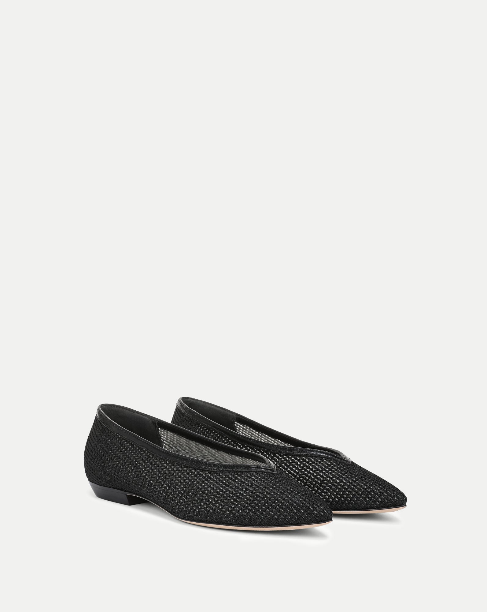 Veronica Beard Bancroft Mesh Flat - Black
