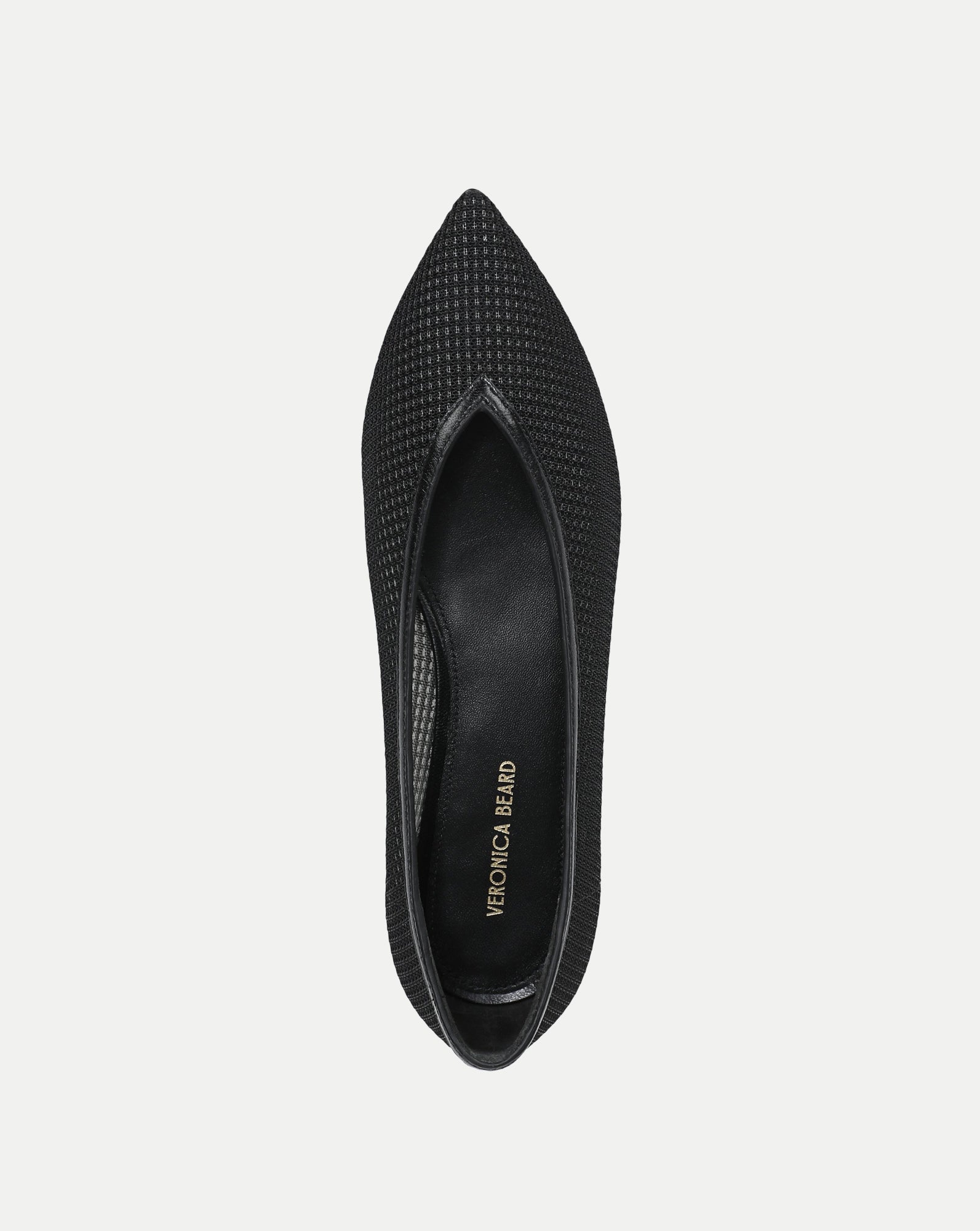 Veronica Beard Bancroft Mesh Flat - Black