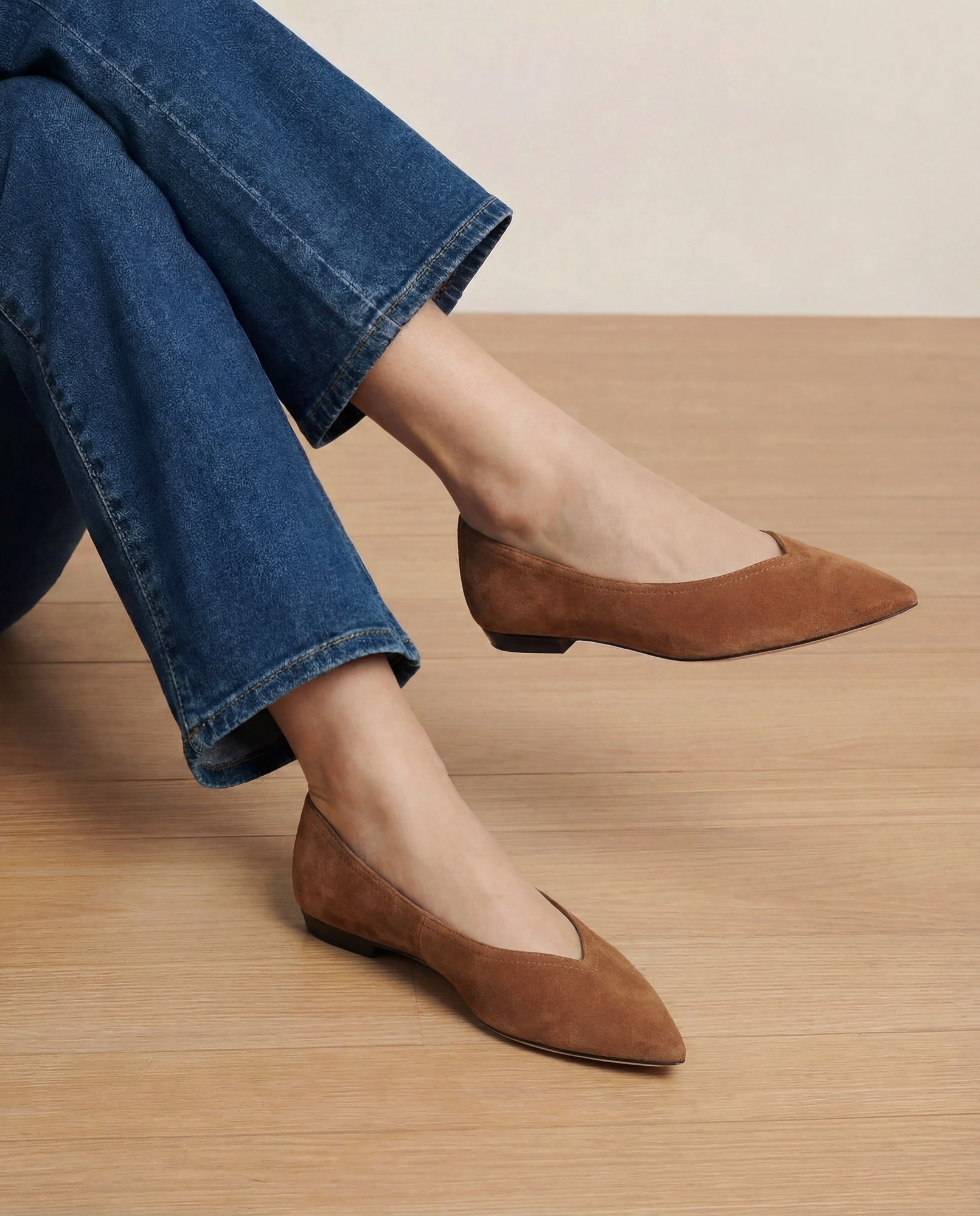Narcisa Mule in Bark | Veronica Beard