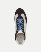 Veronica Beard Riviera Knit Sneaker - Espresso/Ecru