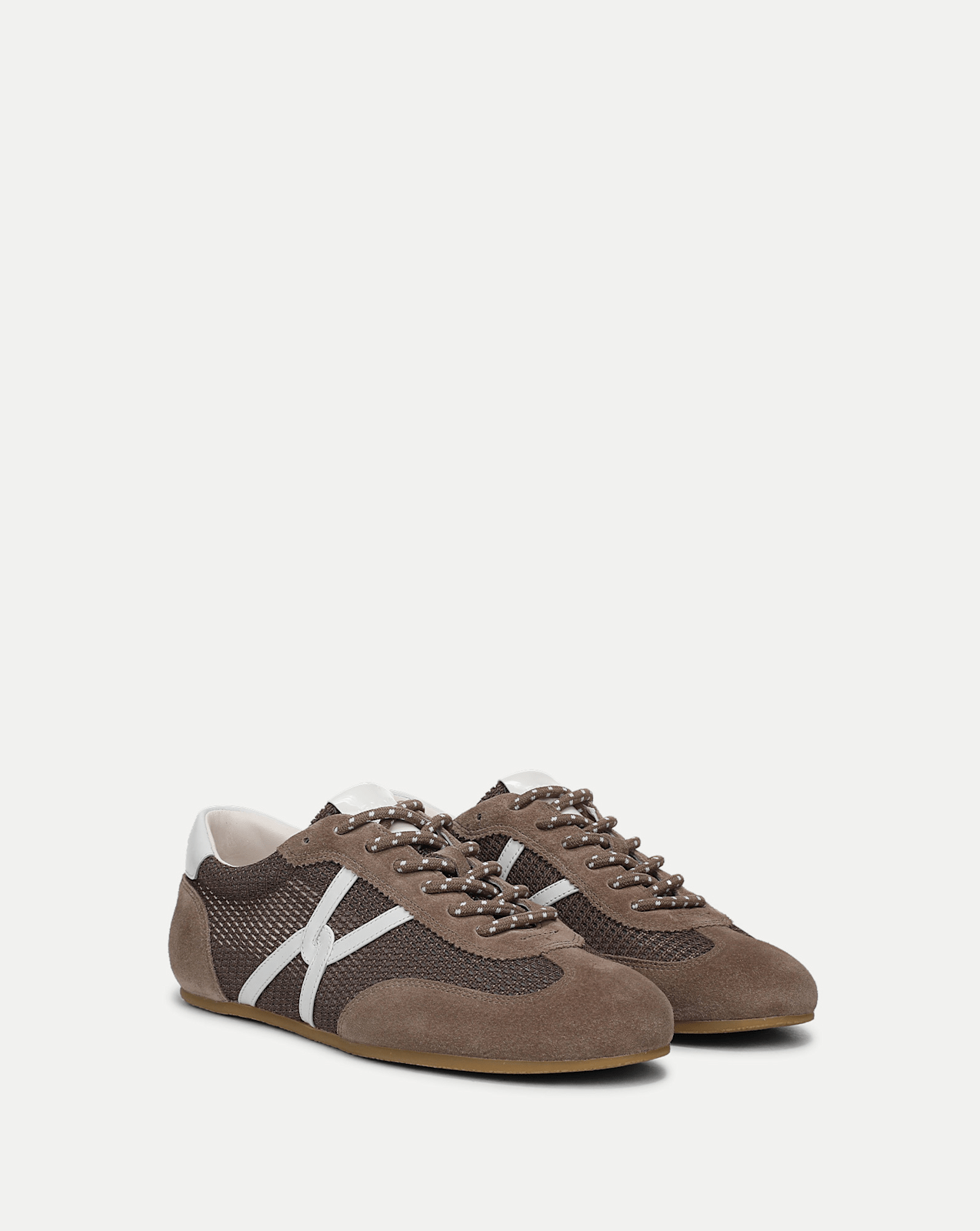 Veronica Beard Riviera Mesh Sneaker - Bark