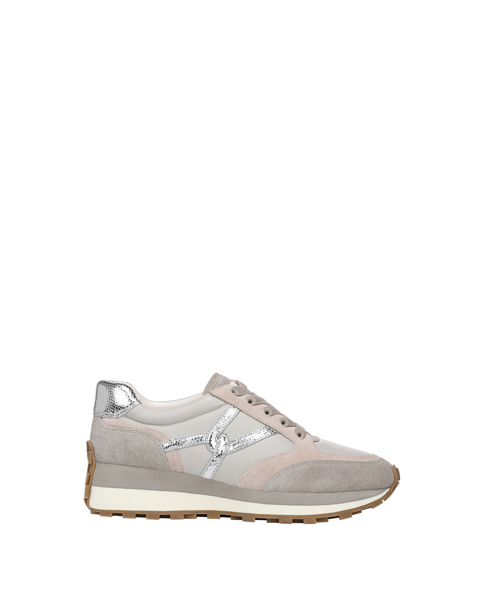 Veronica Beard Valentina Suede Sneaker - Grey Multi