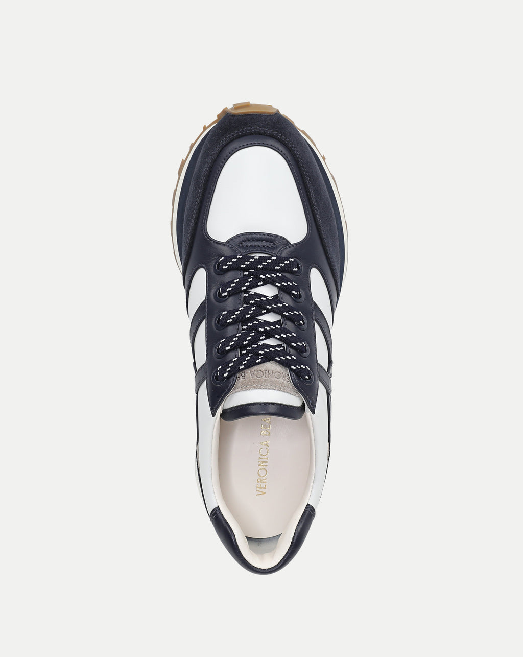 Veronica Beard Valentina Suede Sneaker - Navy Multi