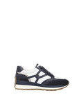 Veronica Beard Valentina Suede Sneaker - Navy Multi