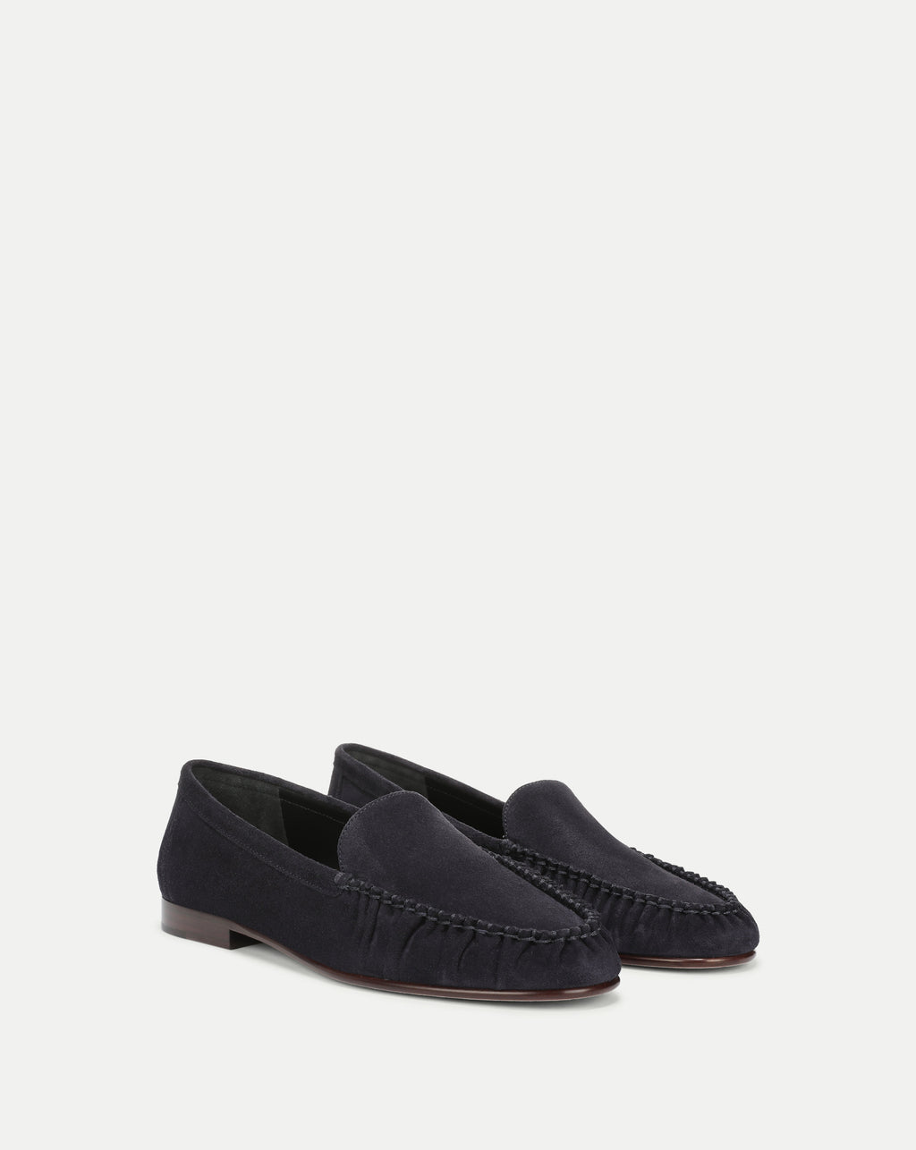 Veronica Beard Prilla Suede Loafer - Navy