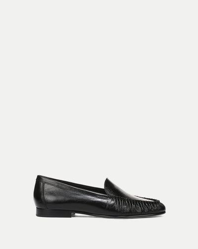 Veronica Beard Prilla Leather Loafer - Black