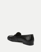 Veronica Beard Prilla Leather Loafer - Black