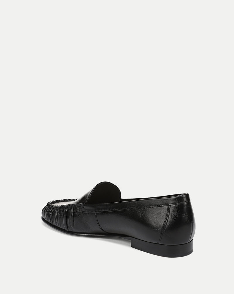 Veronica Beard Prilla Leather Loafer - Black