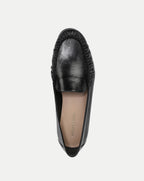 Veronica Beard Prilla Leather Loafer - Black