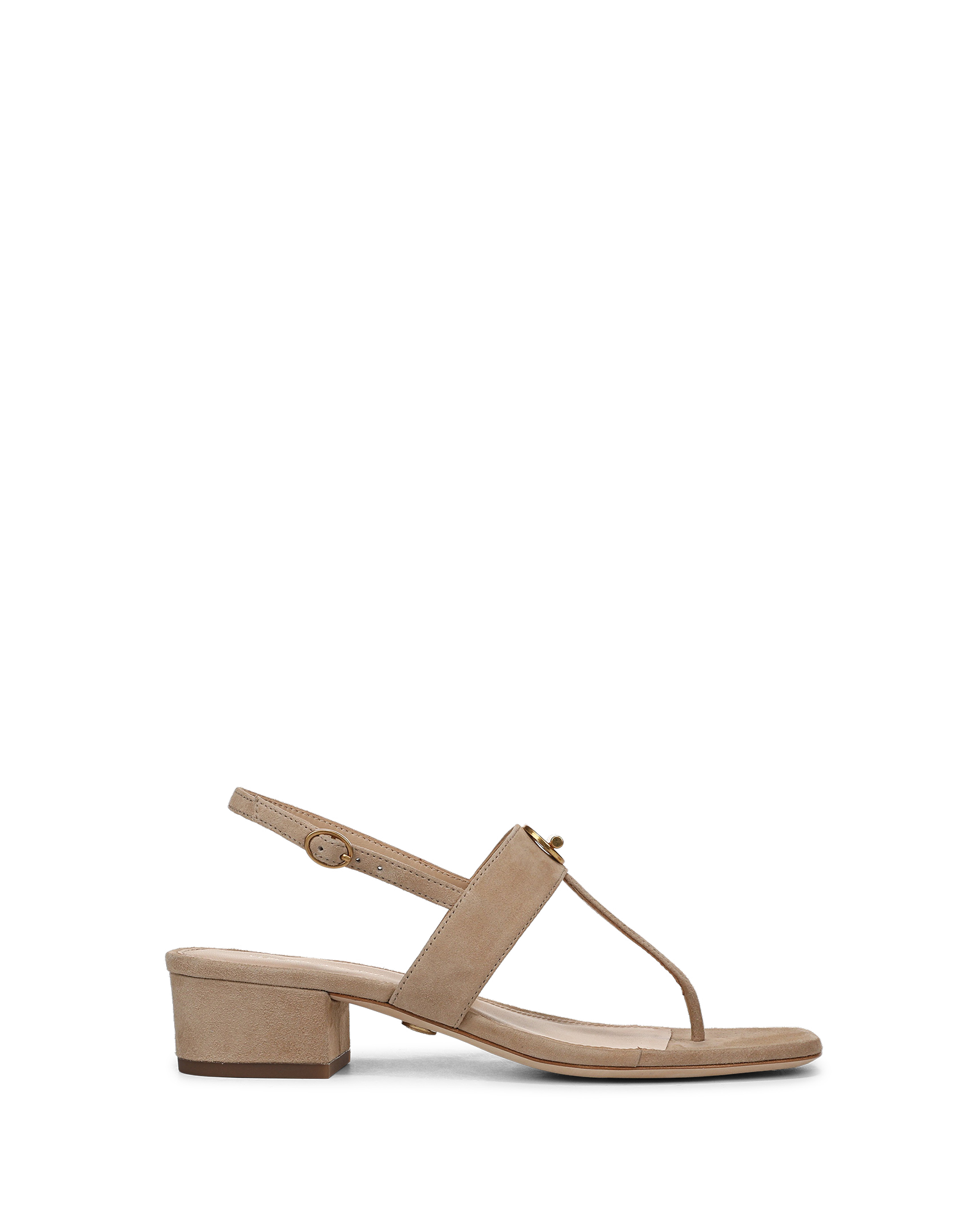 Veronica Beard Andie Toggle Sandal - Sand