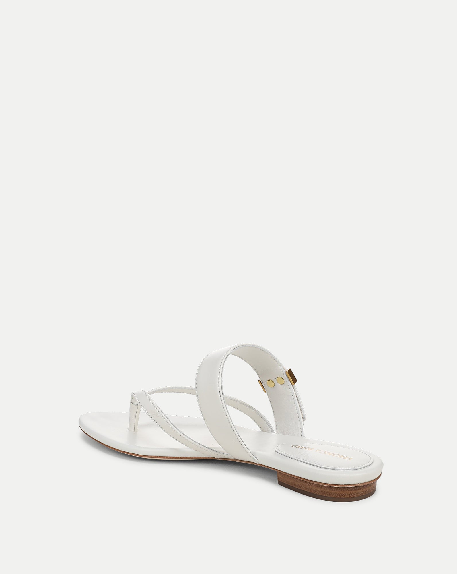 Veronica Beard Salva Dash Flat Sandal - Coconut