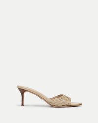 Veronica Beard Tia Raffia Sandal - Natural