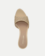 Veronica Beard Tia Raffia Sandal - Natural