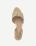 Veronica Beard Tia Raffia Slingback Sandal - Natural