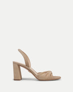 Veronica Beard Tullia Suede Slingback Sandal - Sand