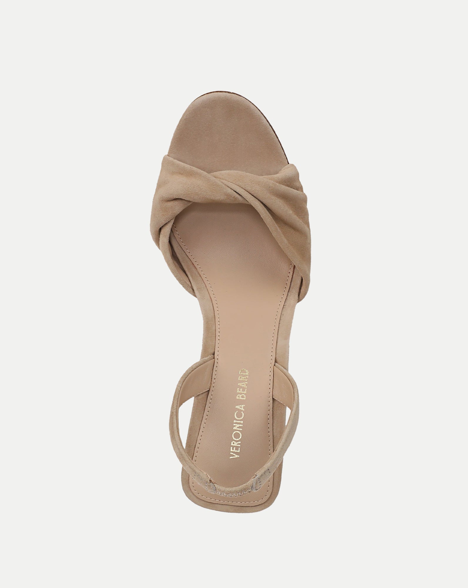 Veronica Beard Tullia Suede Slingback Sandal - Sand