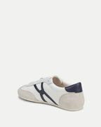 Veronica Beard Riviera Nylon Sneaker - Coconut/Navy