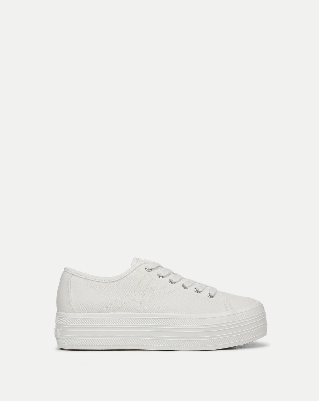Veronica Beard Truett Platform Sneaker - Coconut