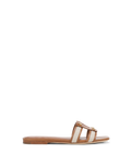 Veronica Beard Via Slide Sandal - Honey/Natural