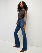 Veronica Beard Dree Muscle Tank Top - Charcoal