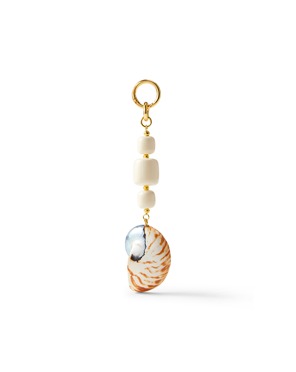 Veronica Beard Nantucket Shell Bag Charm Multi