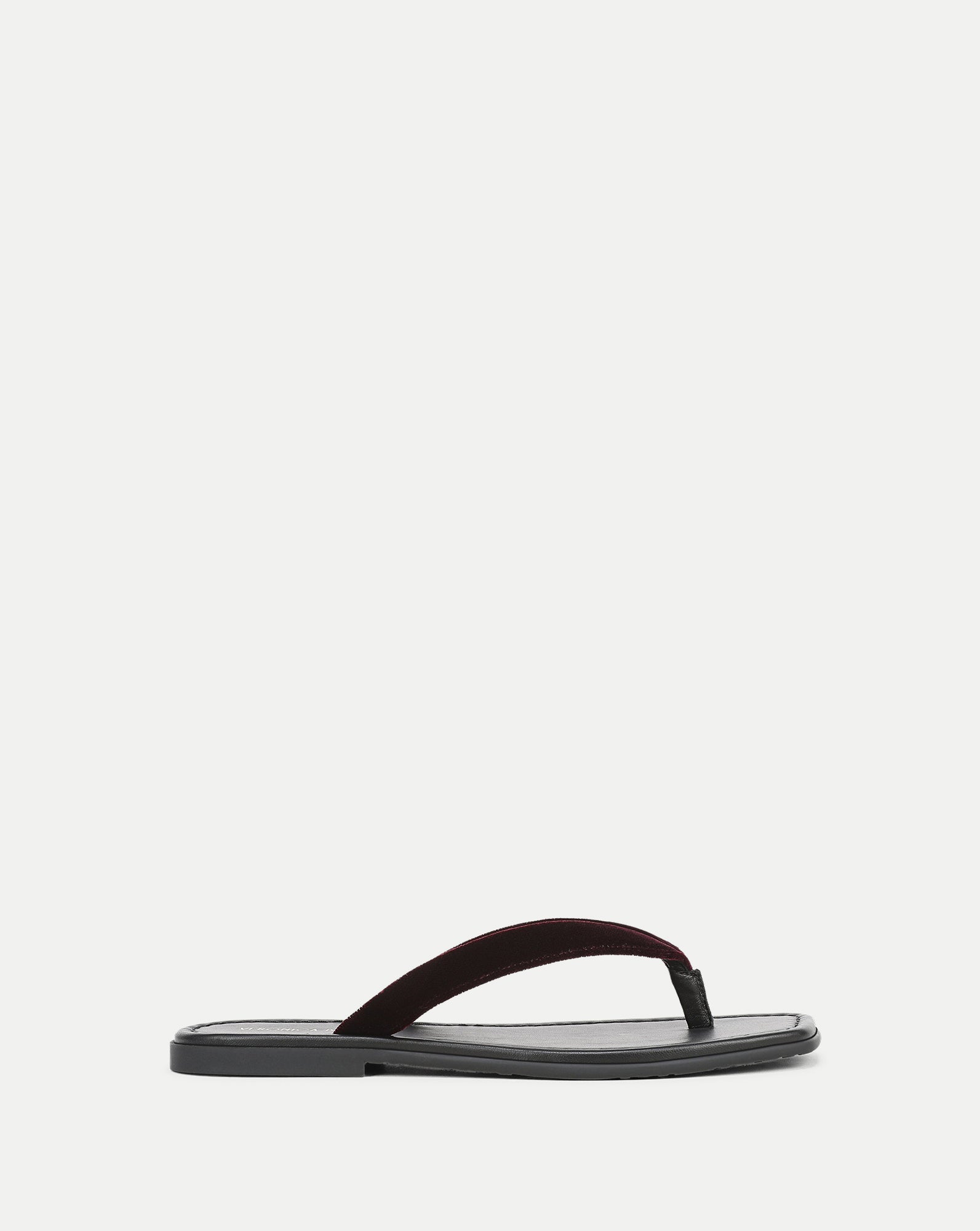 Clea Jelly Flip-Flop Sandal in Navy | Veronica Beard
