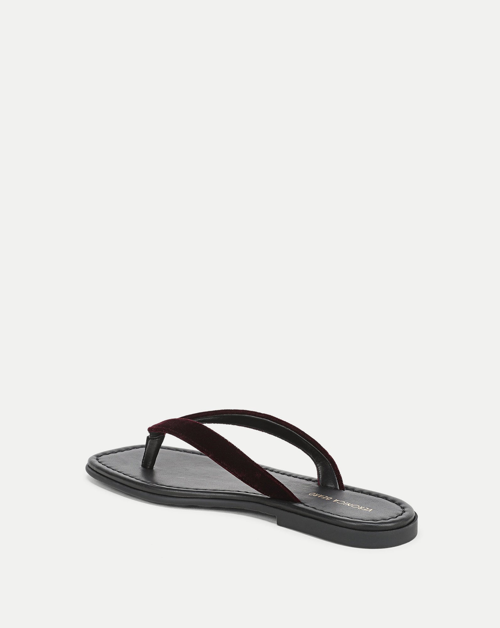 Clea Velvet Flip-Flop Sandal