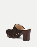 Veronica Beard Larken Platform Clog - Espresso