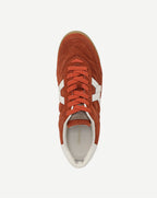 Veronica Beard Natalia Suede Sneaker - Rust