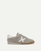 Veronica Beard Natalia Suede Sneaker - Cobblestone
