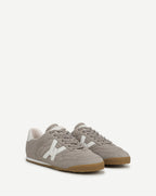 Veronica Beard Natalia Suede Sneaker - Cobblestone