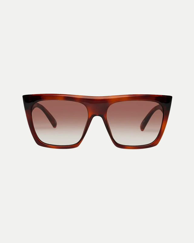 Oversized D-Frame Tortoise Sunglasses
