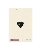 Veronica Beard Black Heart Wish Card Black