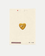 Veronica Beard Gold Heart Wish Card - Gold