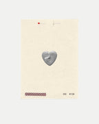 Veronica Beard Silver Heart Wish Card - Silver