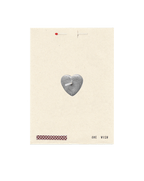 Veronica Beard Silver Heart Wish Card Silver