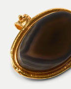 Veronica Beard Dakota Brown Agate Necklace