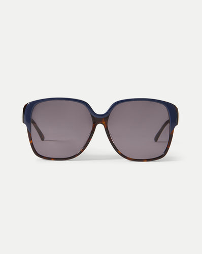 Veronica Beard Brigitte Oversized Sunglasses - Blue