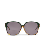 Veronica Beard Brigitte Oversized Sunglasses Green
