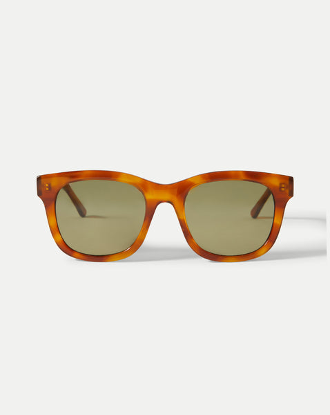 Jane Square-Frame Sunglasses in Honey | Veronica Beard display picture 2